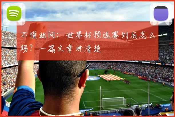 不懂就问：世界杯预选赛到底怎么踢？一篇文章讲清楚